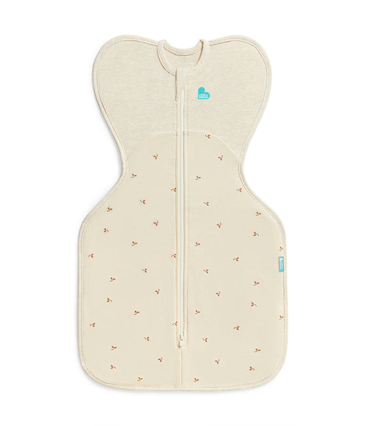 Sac d'emmaillotage Swaddle Up™ 1,5 TOG Coton Naturel Chiné Brindilles