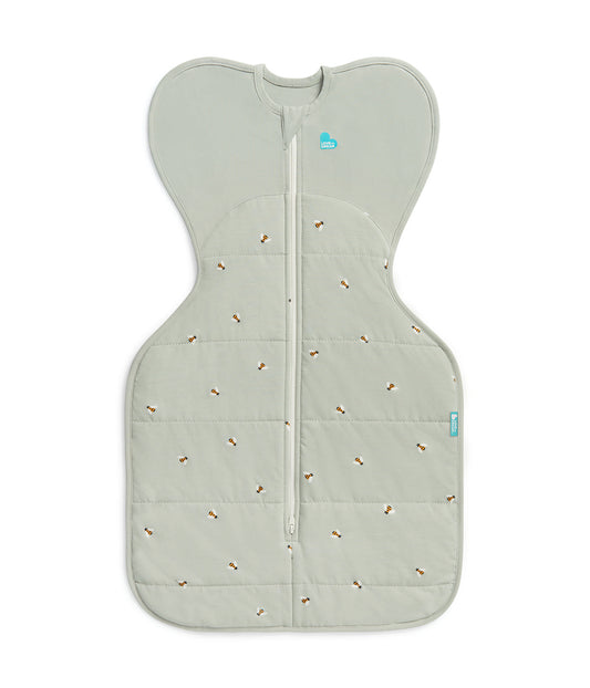 Sac d'emmaillotage Swaddle Up™ en coton 2,5 TOG Olive Bees