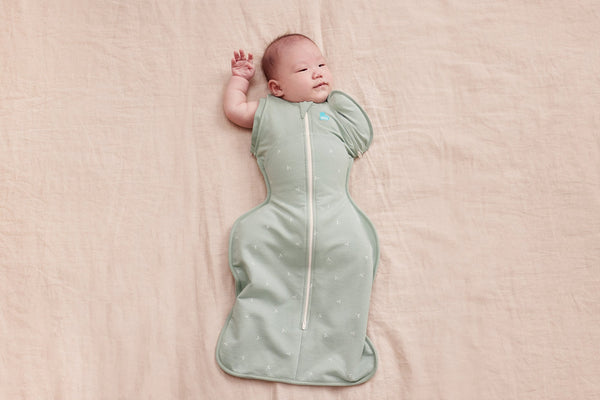 When to stop swaddling your baby