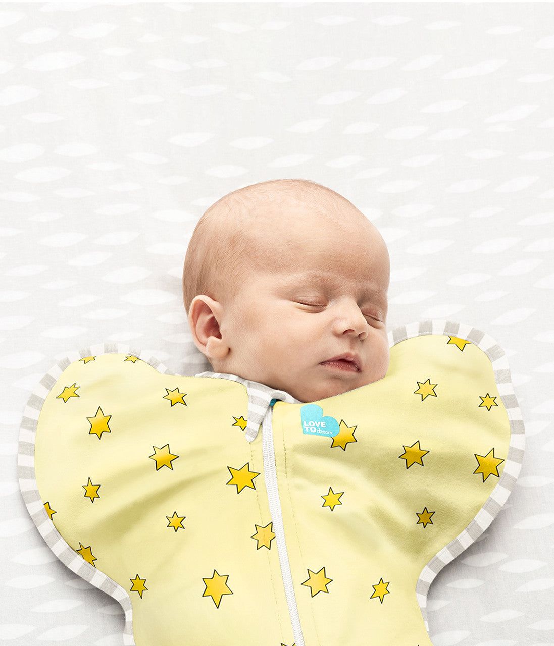 Swaddle Up™ Sac d'emmaillotage Bambou Jaune Clair Superstar