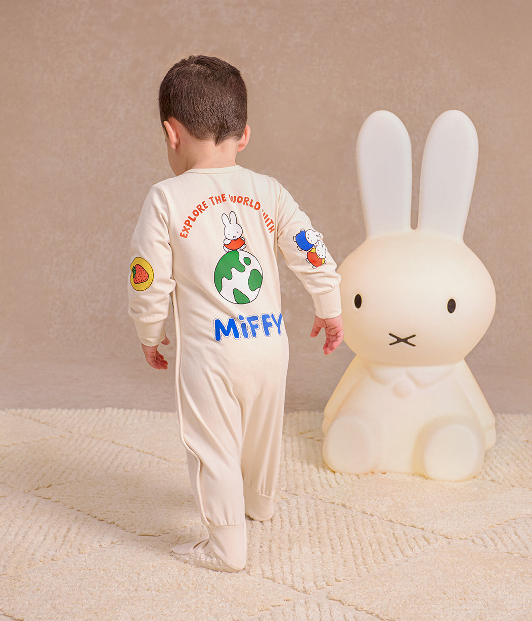 Schlafanzug langarm 1.0 TOG Baumwolle Birke Miffy Motiv