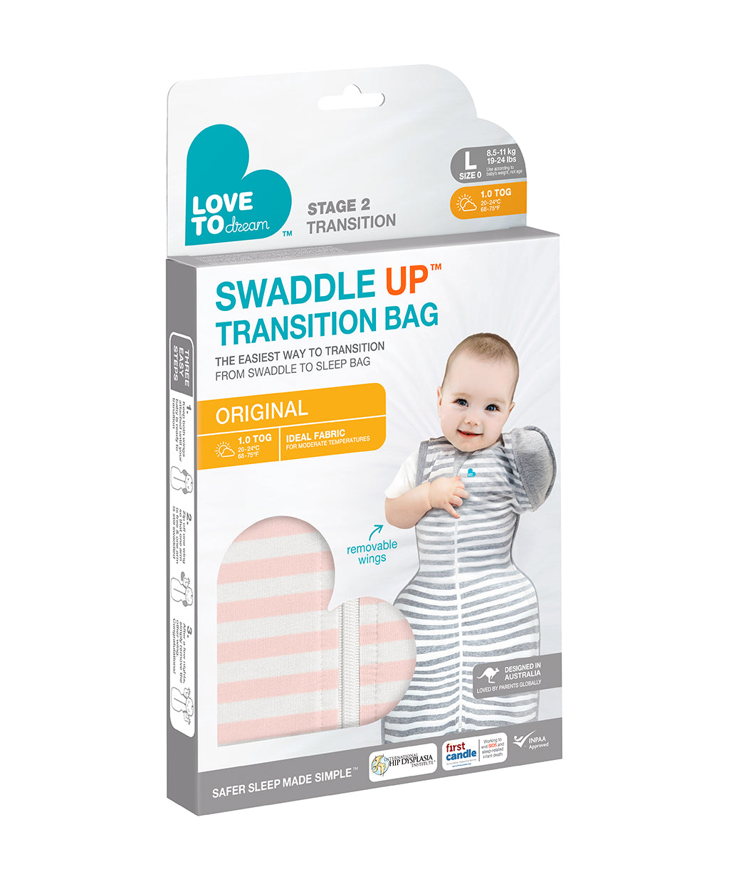 Swaddle Up™ Transition Swaddle Bag Original Vieux Rose