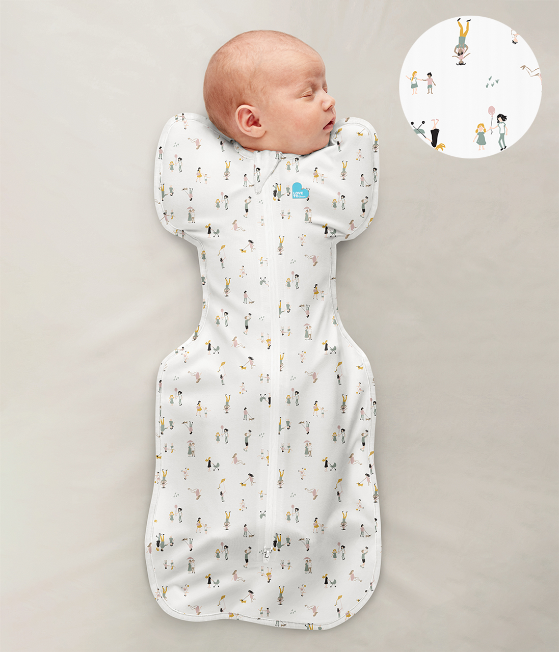 Swaddle Up™ Pucksack Original Gemeinschaftmuster