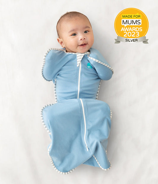 Swaddle Up Starter Set | 1,0 TOG | Blau 2 | Naturmeliert