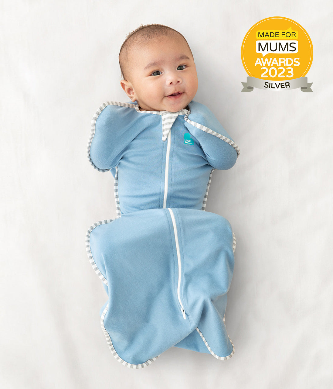 Swaddle Up™ Sac d'emmaillotage Original Bleu Fumée