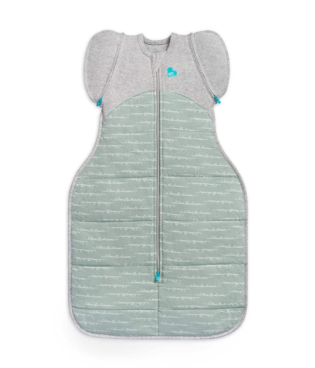 Swaddle Up™ Übergangspucksack 2.5 TOG Baumwolle Oliv Träumer