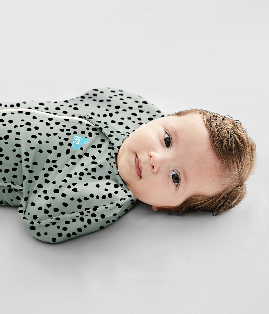 Swaddle Up™ sac d'emmaillotage motif animalier olive