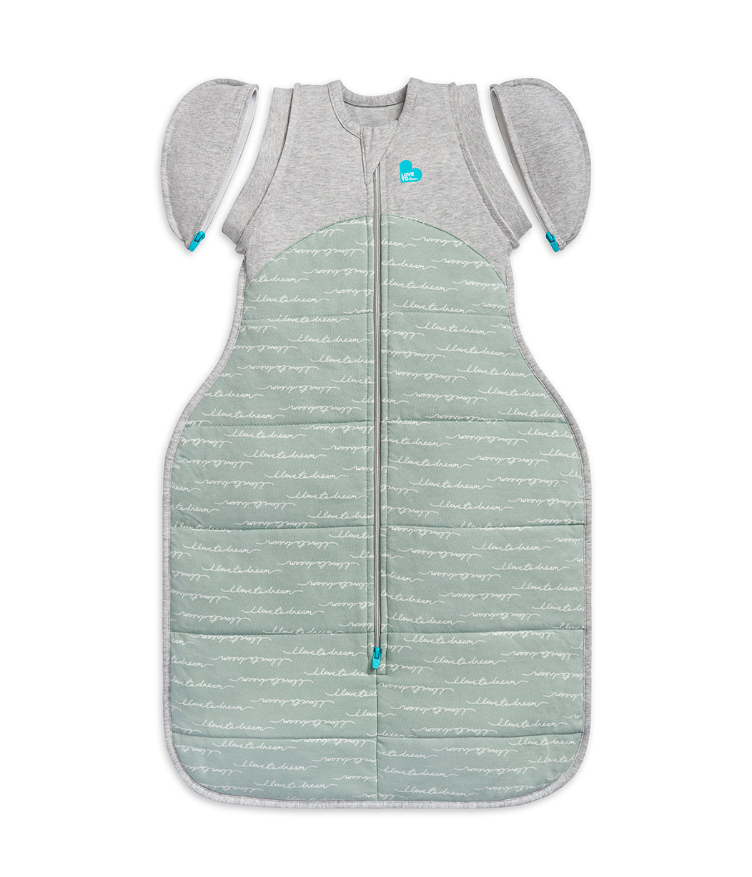 Swaddle Up™ Übergangspucksack 2.5 TOG Baumwolle Oliv Träumer