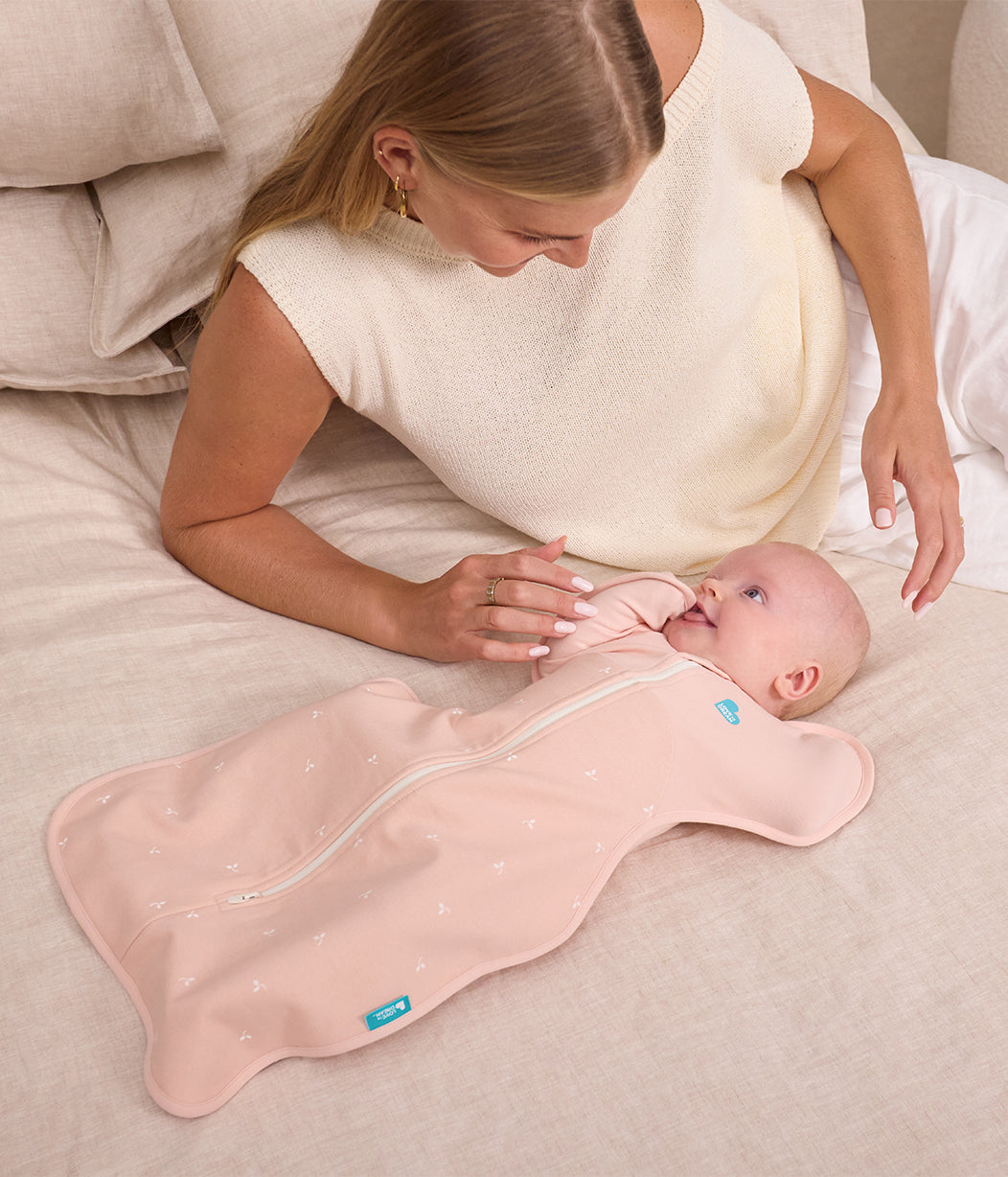 Swaddle Up™ 1.5 TOG Cotton Fleece Blush Twigs