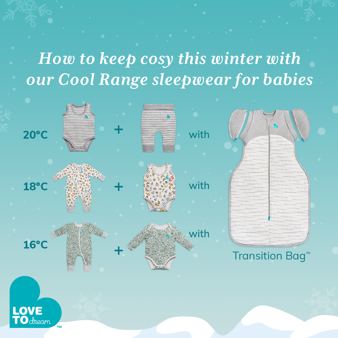 love to dream schlafsack Swaddle Up™ 2-in-1 Übergangspucksack 2.5 TOG Baumwolle Weiß Träumer