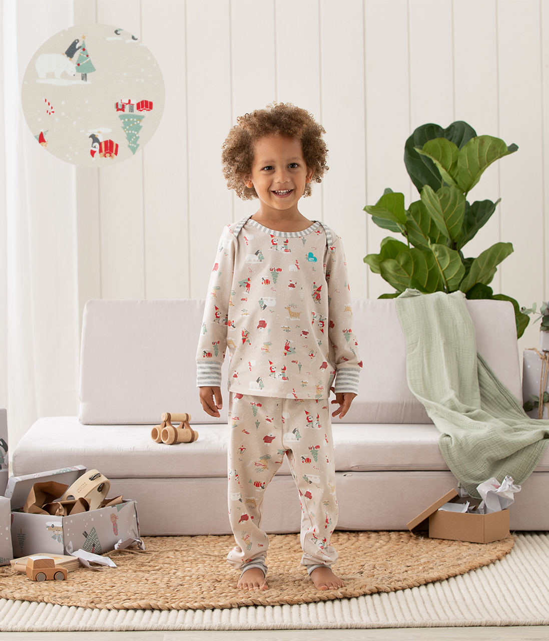 Ensemble pyjama à manches longues pour enfants Love To Dream™