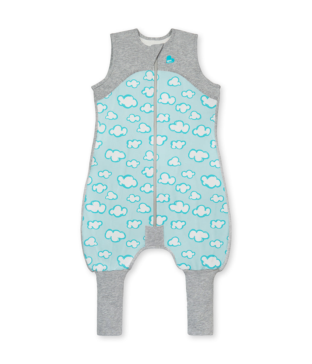 Pyjama Love To Dream™ Coton Bio Léger Nuages ​​Turquoise