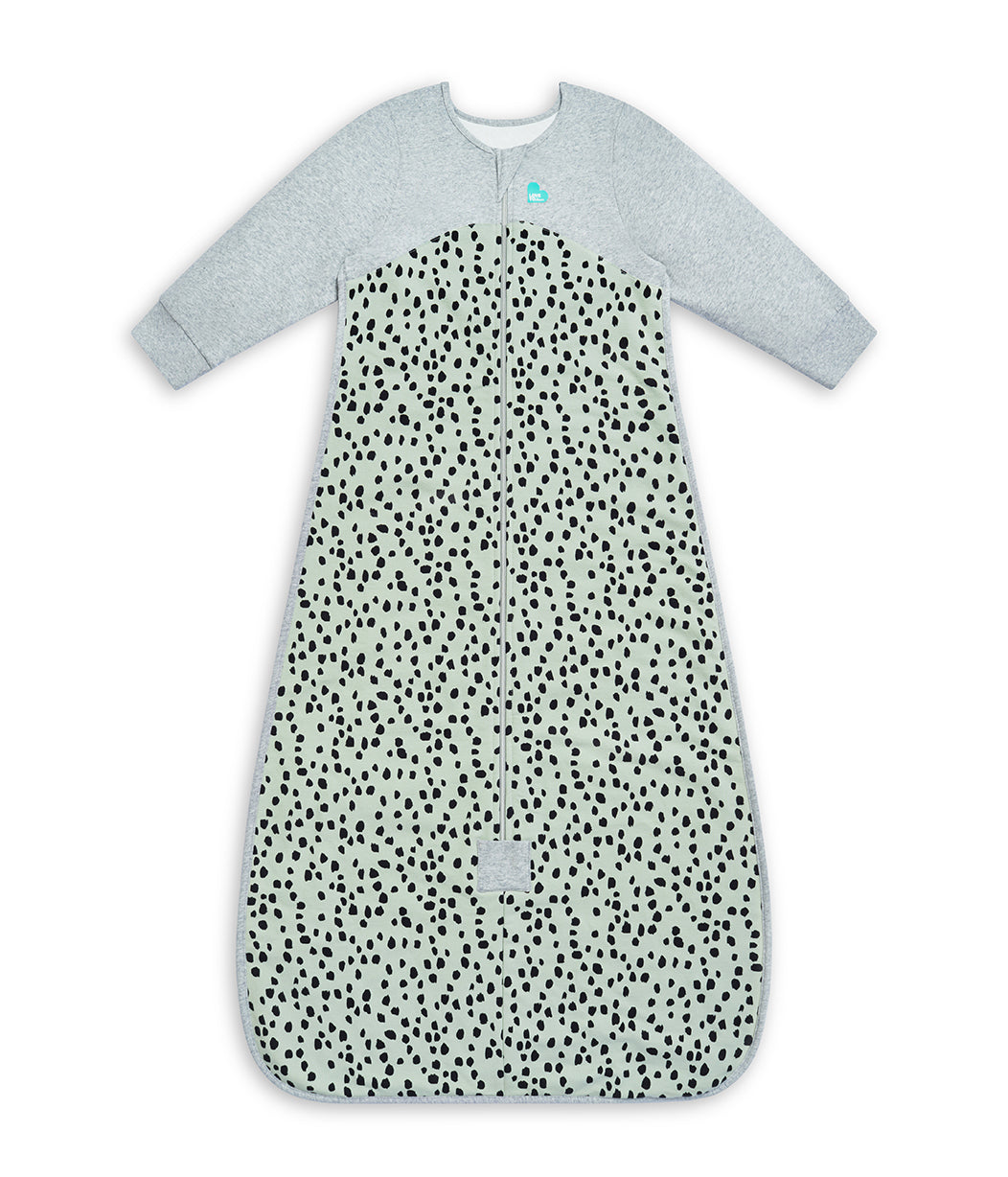 Pyjama motif animalier olive