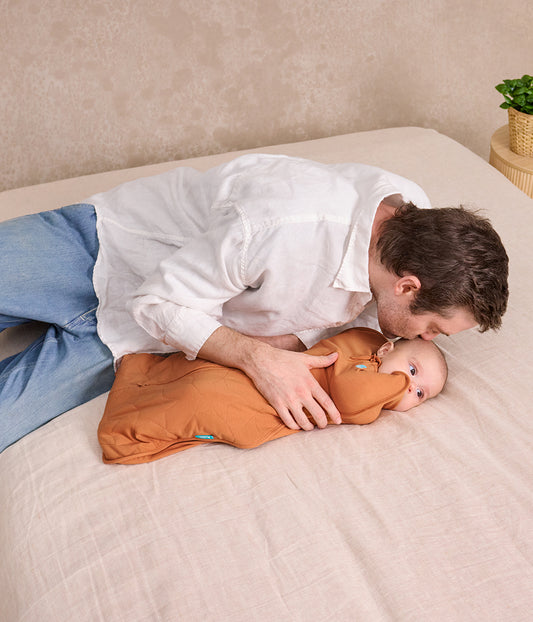 Gigoteuse Swaddle Up™ 2.5 TOG Coton Noisette Étoile Matelassée