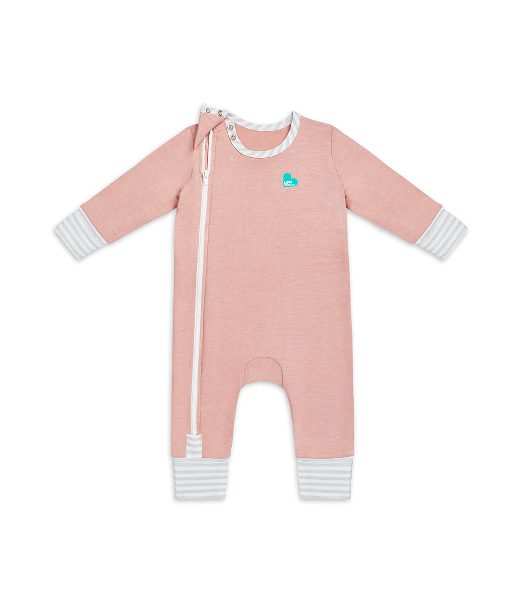 Love To Dream™ ECOVERO™ barboteuse sans pieds rose