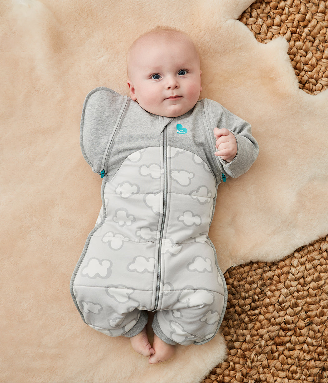 Swaddle Up™ Übergangsanzug Warm Tagtraum Grau