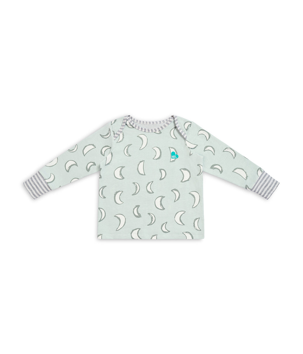 Ensemble pyjama enfant manches longues dark olive