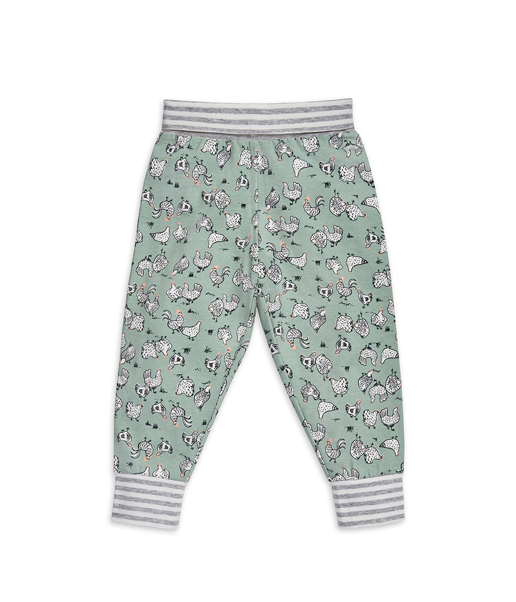 Love To Dream™ Ensemble pyjama à manches longues pour enfants Poulailler Olive