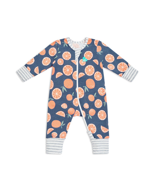 Footless Romper Cotton Denim Sweet Dreams