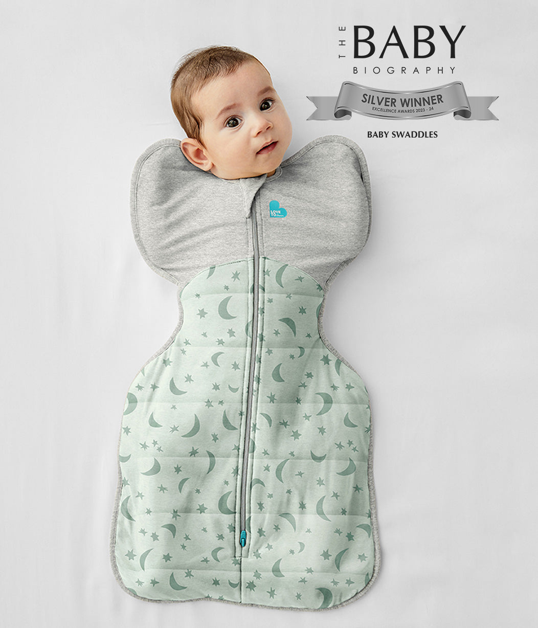 Swaddle Up™ Pucksack 3.5 TOG Baumwolle Oliv Mondlicht