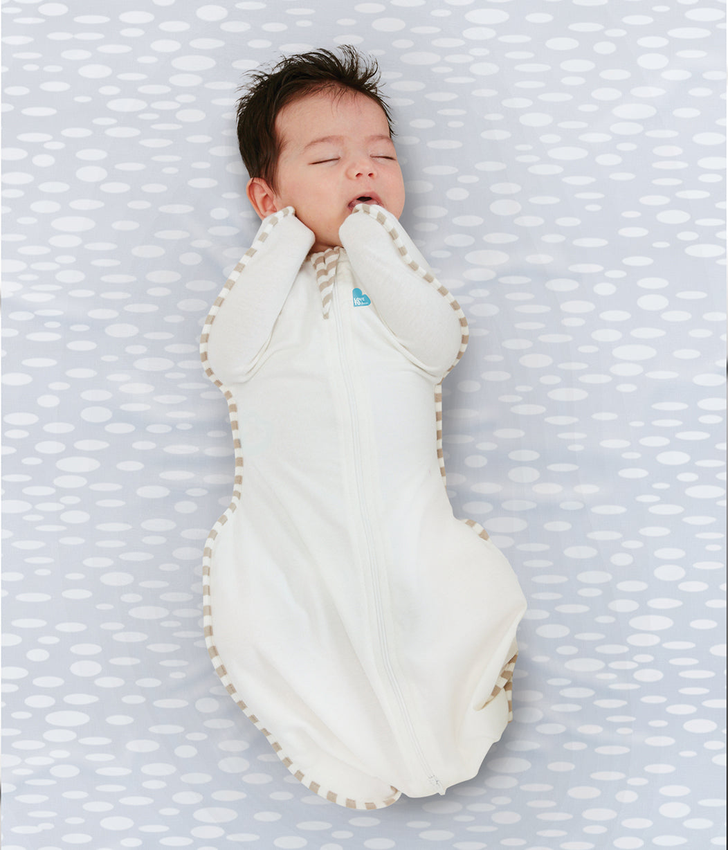 Swaddle Up™ Pucksack Bio-Baumwolle Crème