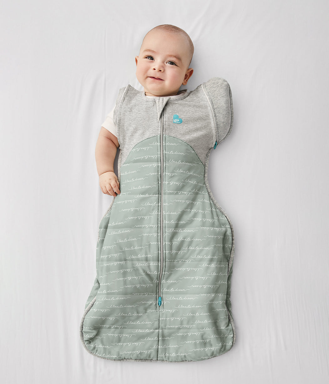 Swaddle Up™ Übergangspucksack 2.5 TOG Baumwolle Oliv Träumer