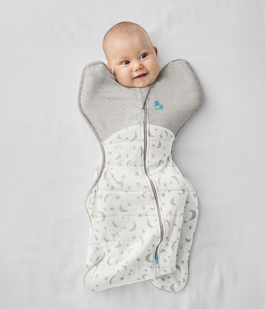 Swaddle Up™ Pucksack 3.5 TOG Baumwolle Weiß Mondlicht