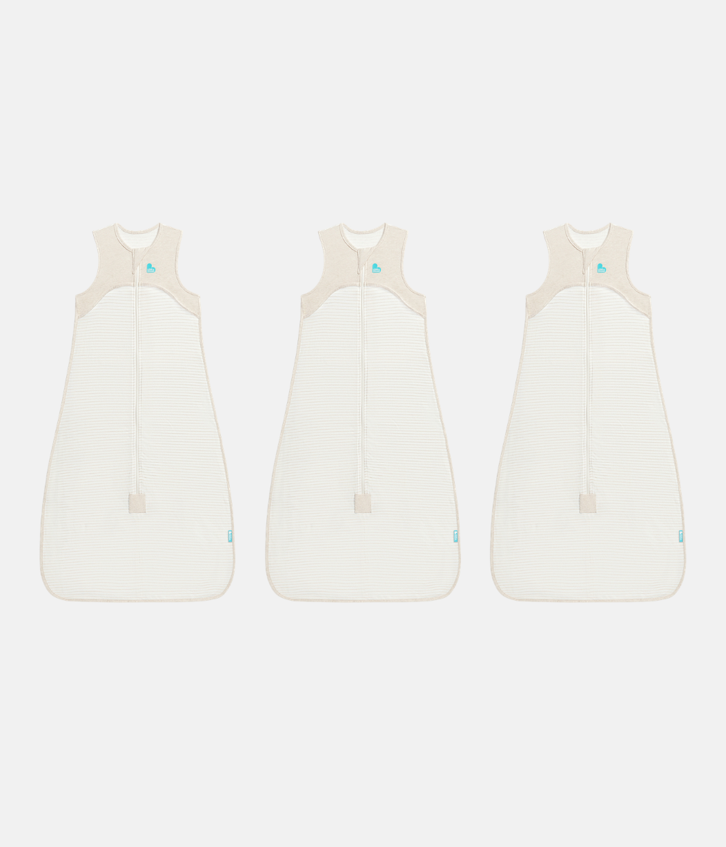 Schlafsack-Bundle | 0,2 TOG | Beige Ringelmuster 3