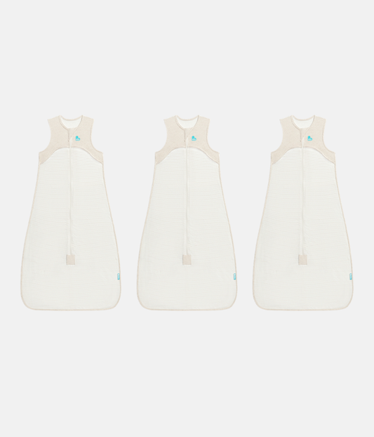 Schlafsack-Bundle | 0,2 TOG | Beige Ringelmuster 3