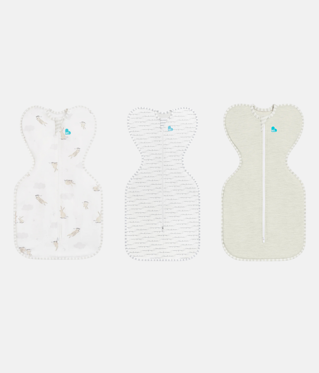 Swaddle Up™ 1.0 TOG Cotton Dusty Blue Daydream