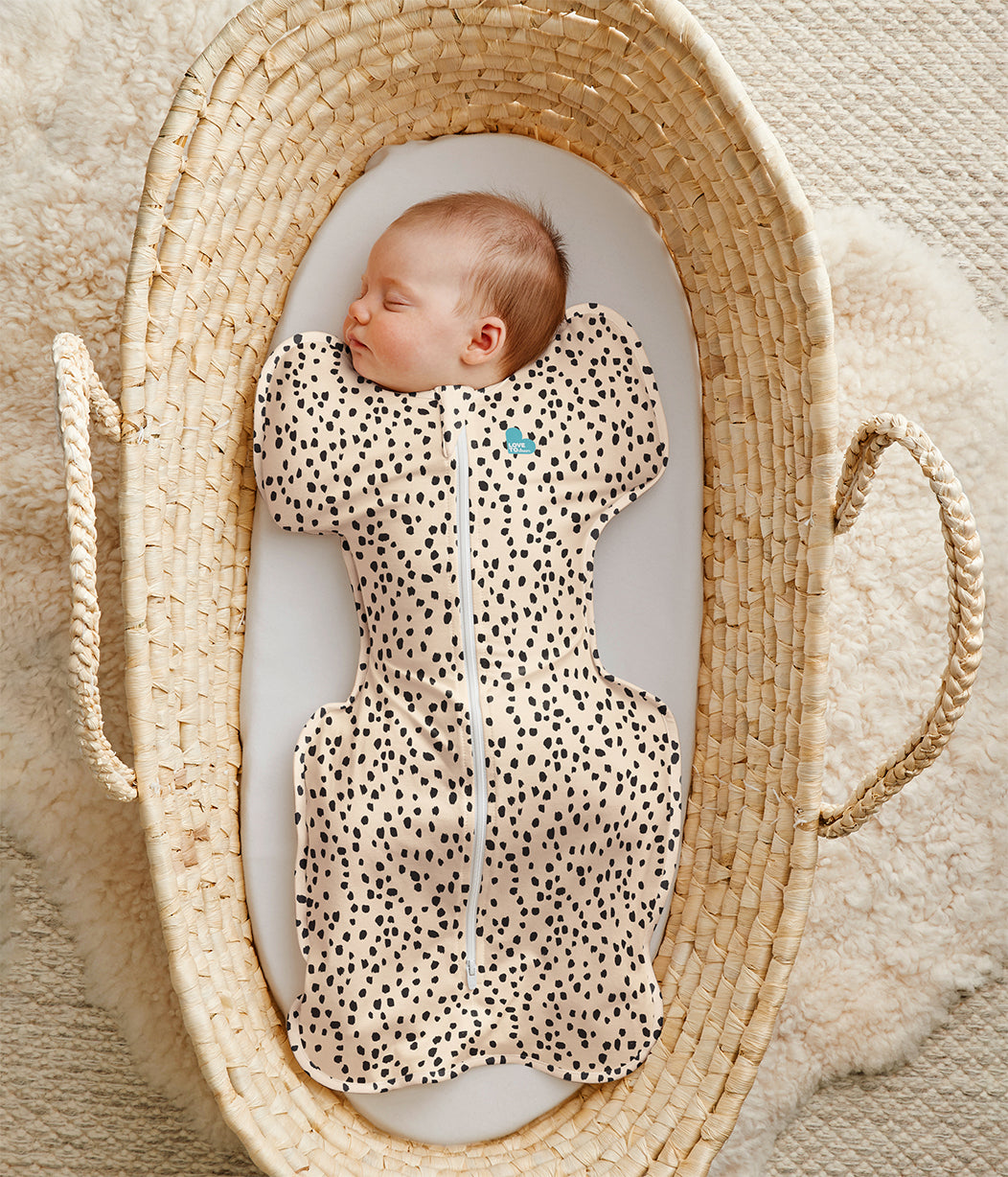 Swaddle Up™ Sac d'emmaillotage Original Motif Animal Beige