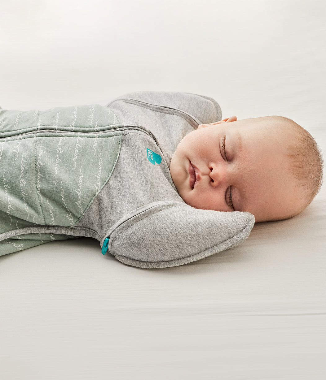 Swaddle Up™ Übergangspucksack 2.5 TOG Baumwolle Oliv Träumer