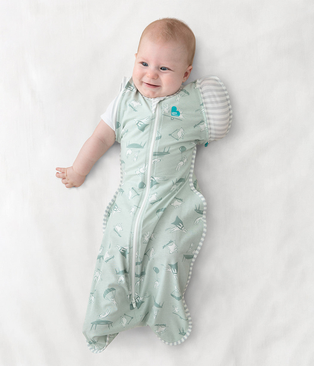 Swaddle Up™ Übergangspucksack 0.2 TOG Baumwolle Oliv Draufgängerische