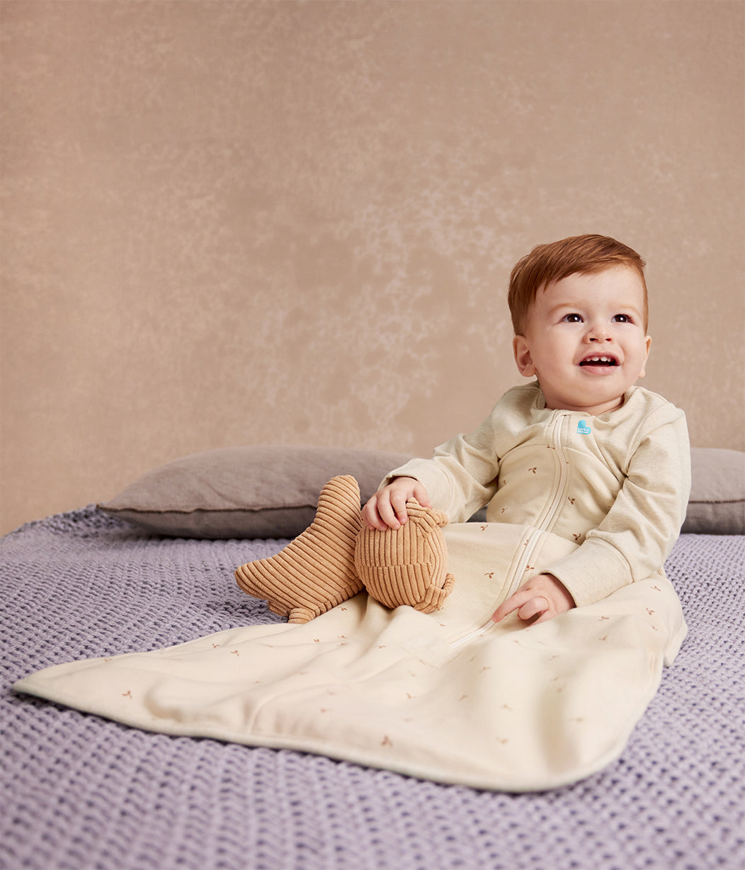 Gigoteuse manches longues 1.5 TOG Coton Nature chiné Branches