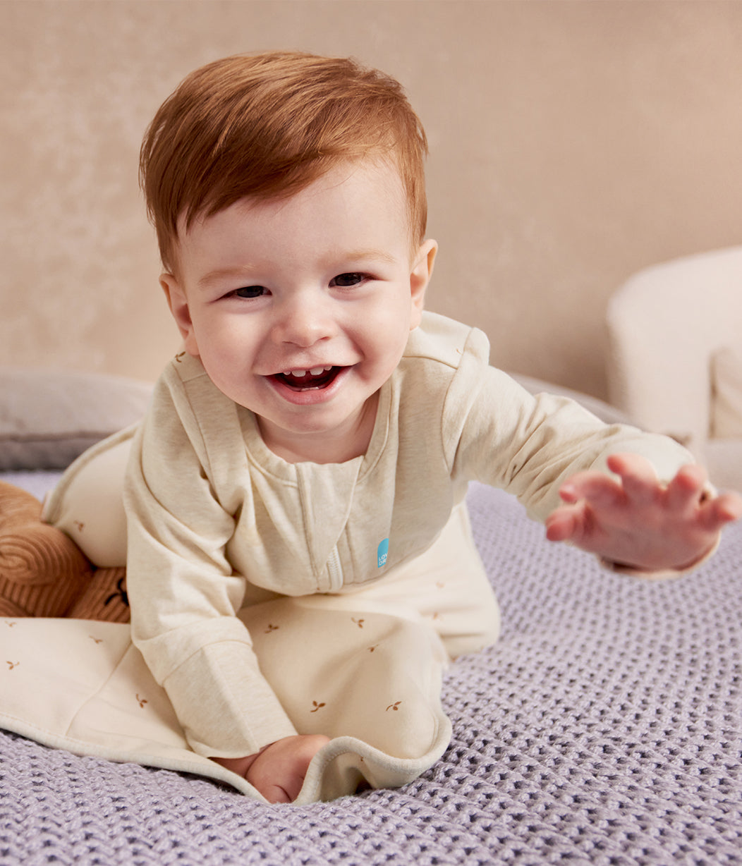 Gigoteuse manches longues 1.5 TOG Coton Nature chiné Branches