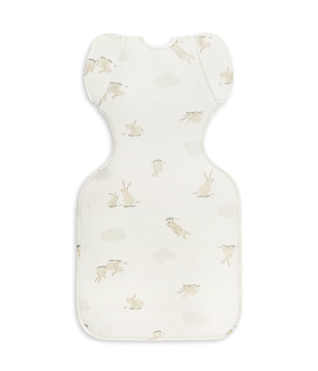 Swaddle Up™ Gigoteuse d’emmaillotage de transition 1.0 TOG Blanc Lapin Nuage