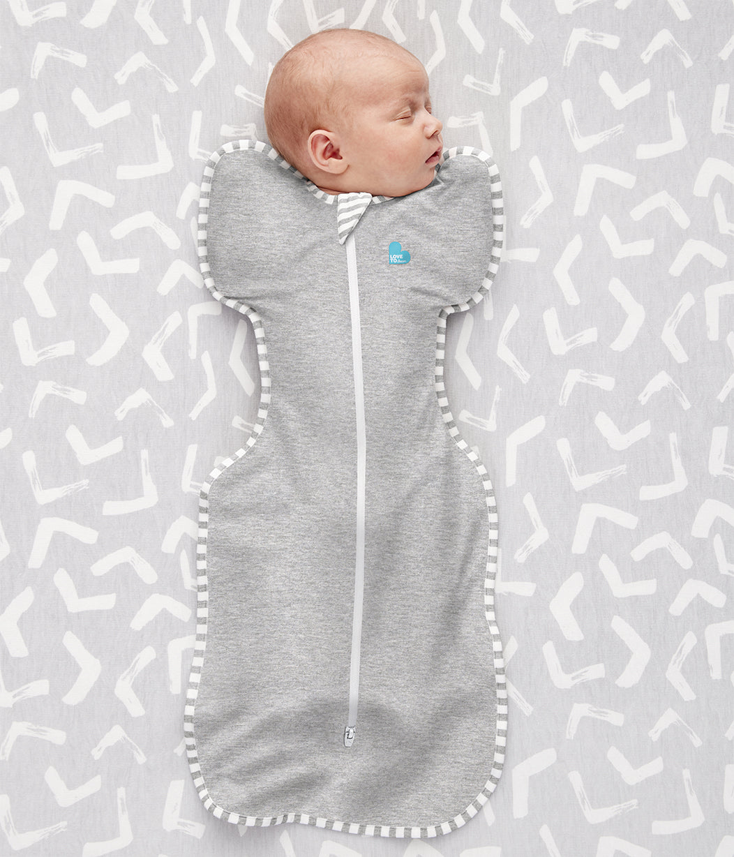 Swaddle Up™ Pack de démarrage pour nouveau-né Original Gris et Lapin