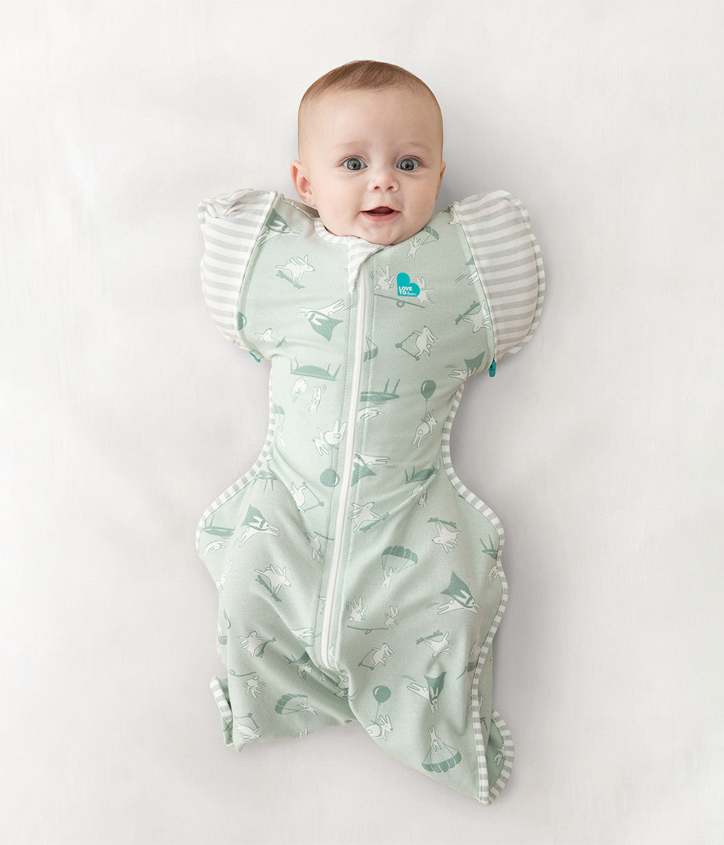 Swaddle Up™ Übergangspucksack 0.2 TOG Baumwolle Oliv Draufgängerische