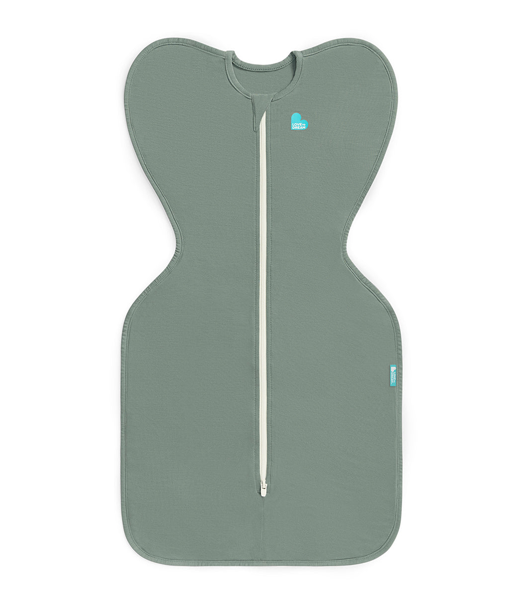 Swaddle Up™ 1.0 TOG Bamboo Viscose Deep Olive