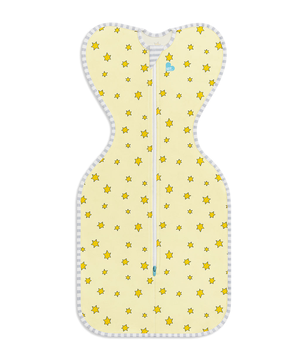 Swaddle Up™ Sac d'emmaillotage Bambou Jaune Clair Superstar