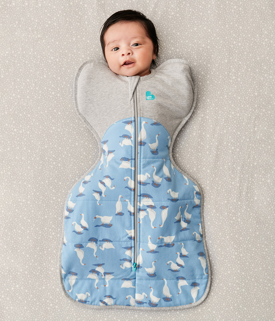 Sac d'emmaillotage Swaddle Up™ bleu fumée chaude