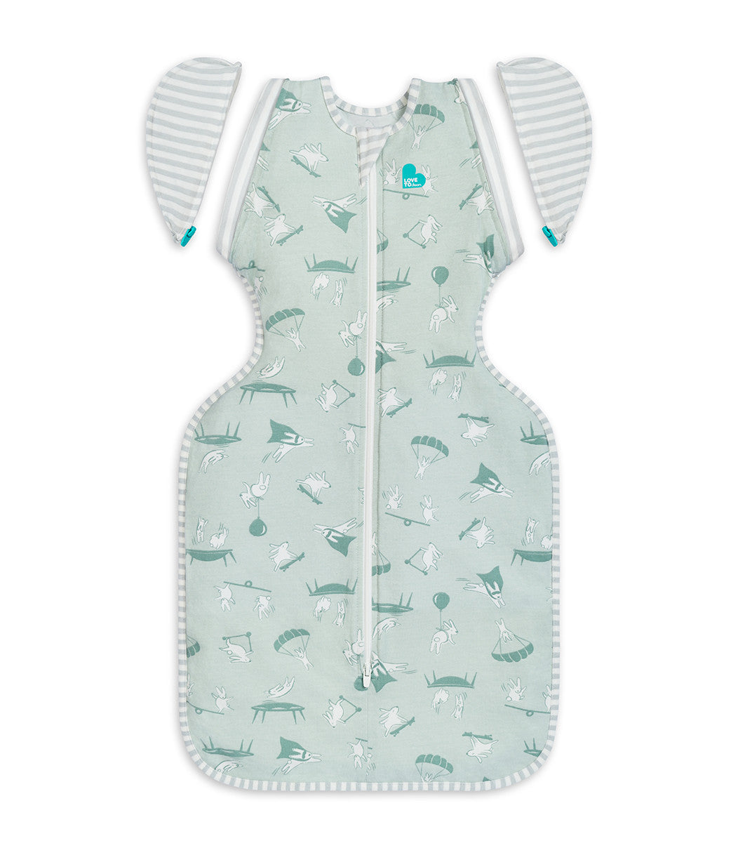 Swaddle Up™ Übergangspucksack 0.2 TOG Baumwolle Oliv Draufgängerische