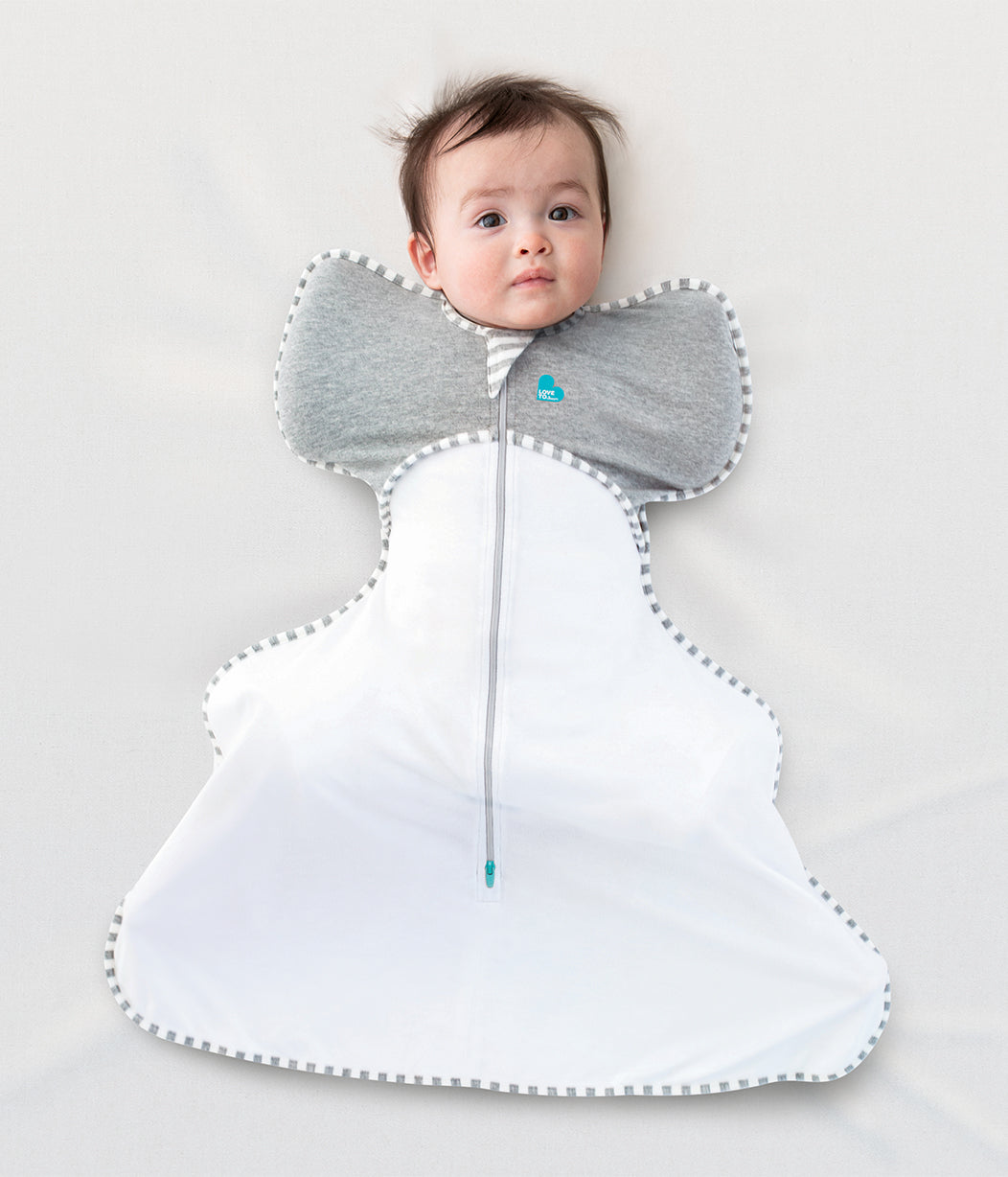 schlafsack hüftdysplasie Swaddle Up™ Pucksack Hüftdysplasie 1.0 TOG Baumwolle Grau – Love to Dream EU