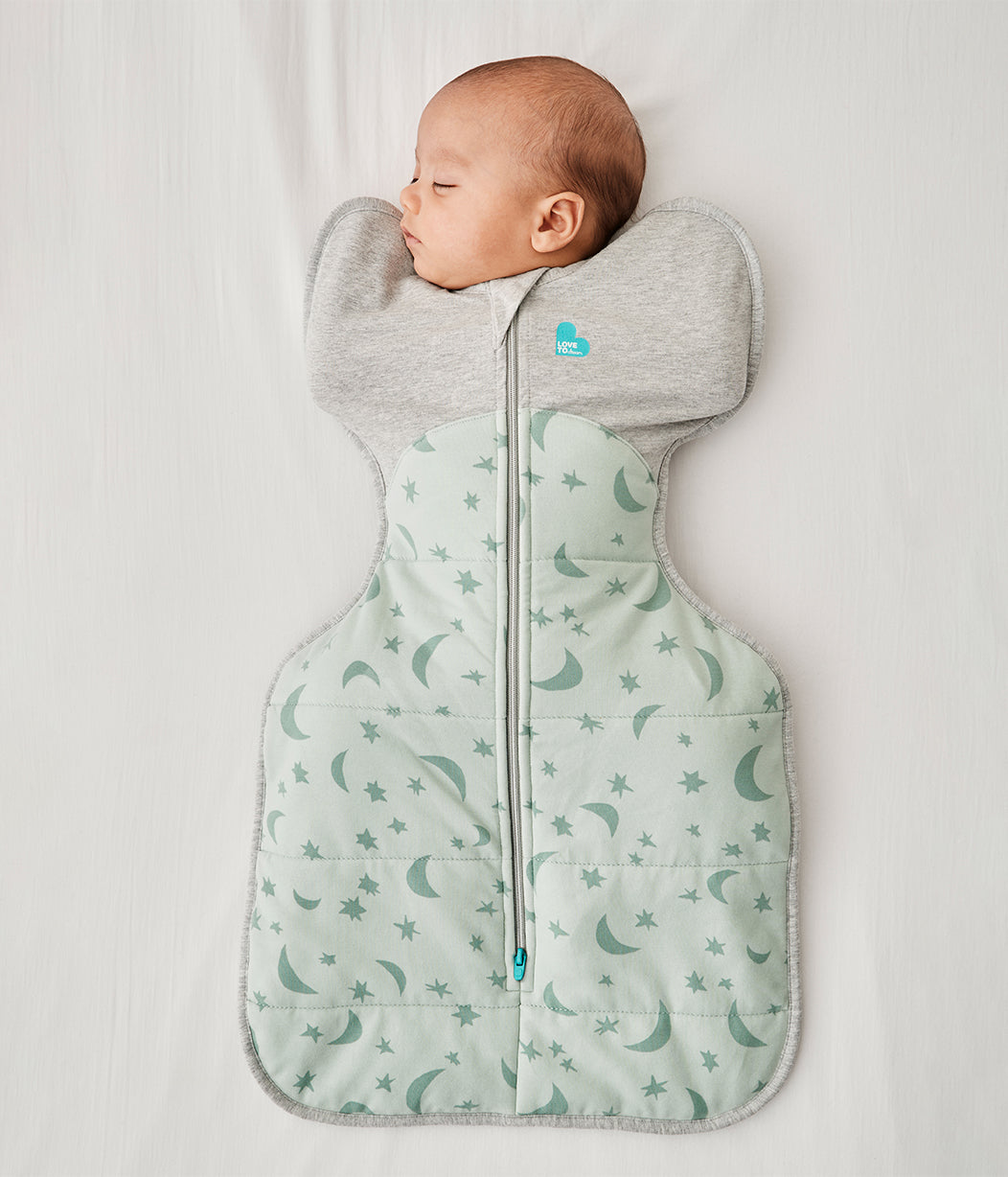 Swaddle Up™ Pucksack 3.5 TOG Baumwolle Oliv Mondlicht