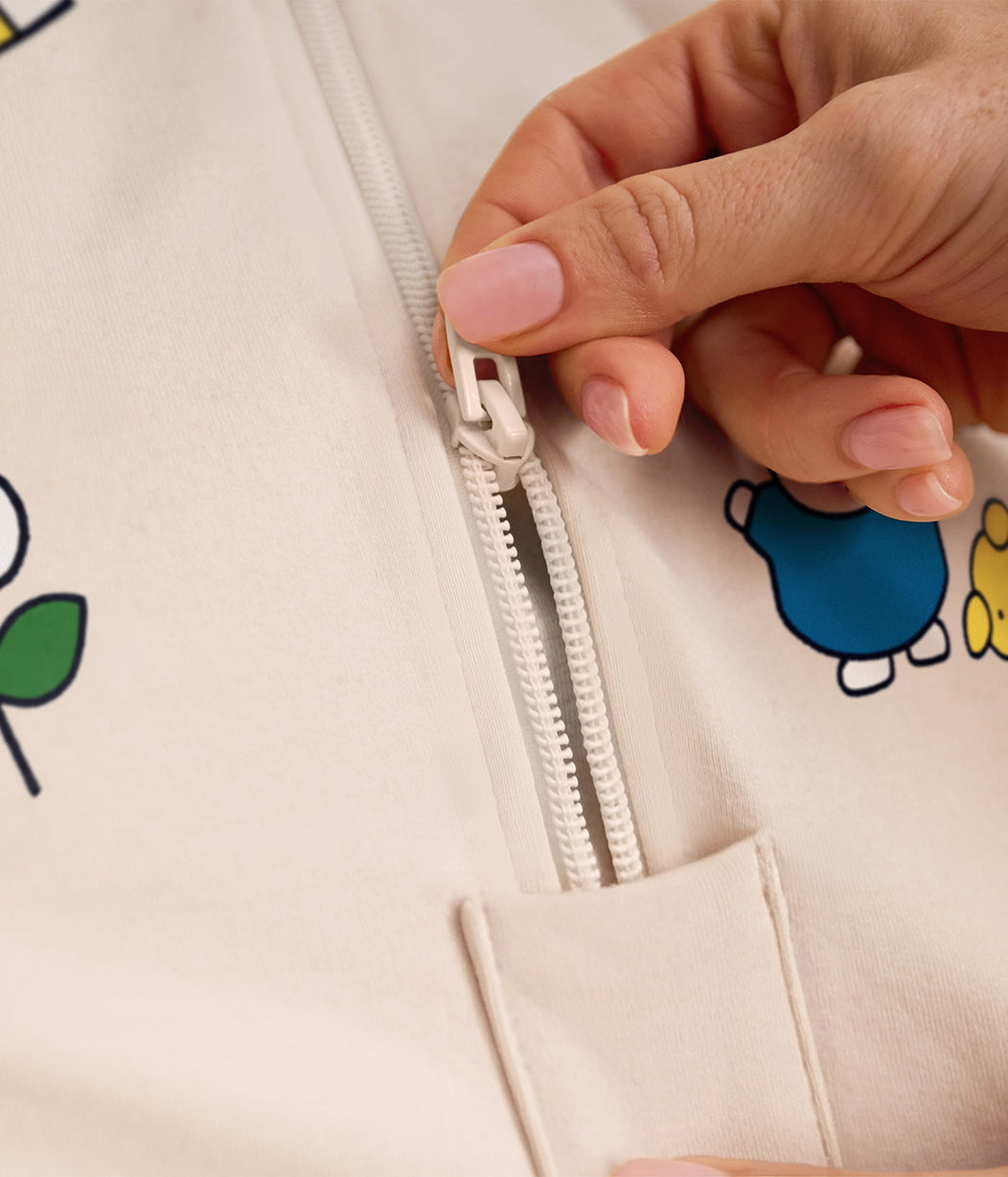 Schlafanzug langarm 1.0 TOG Baumwolle Birke Miffy Motiv