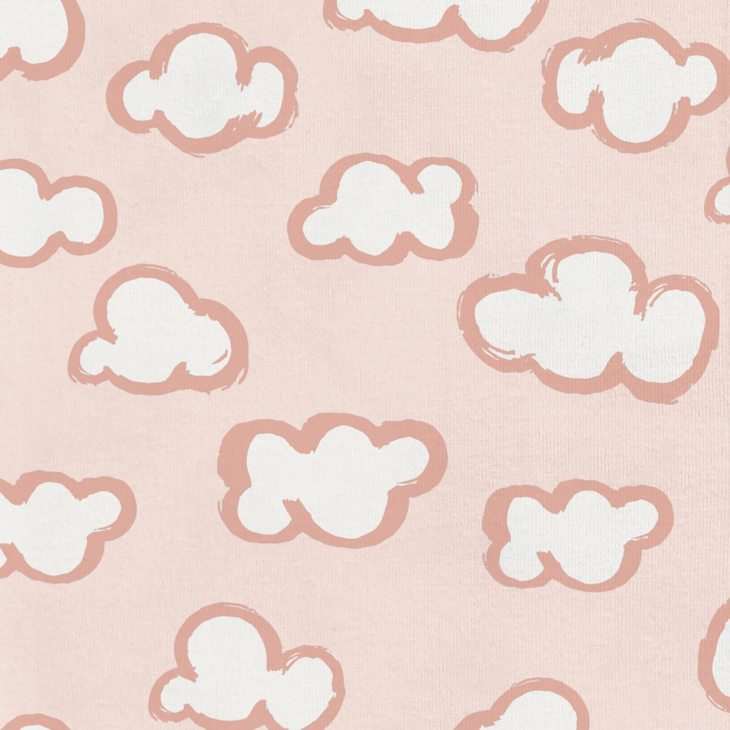 Love To Dream™ Gigoteuse légère en coton biologique Dusty Pink Clouds