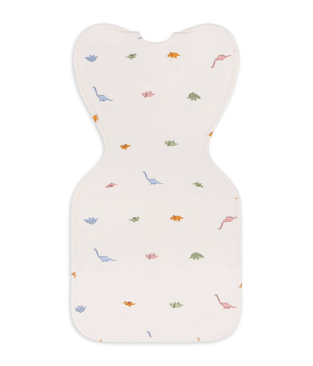 Swaddle Up™ Pucksack 1.0 TOG Baumwolle Creme Dino-Schnarch