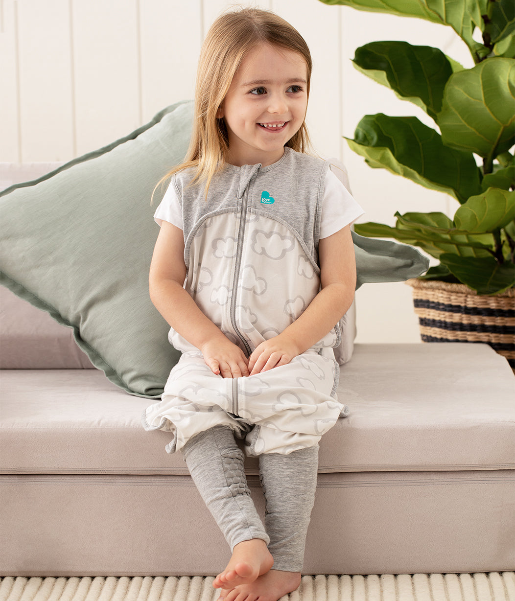 Pyjama Love To Dream™ Toutes Saisons Coton Biologique Gris Tourterelle