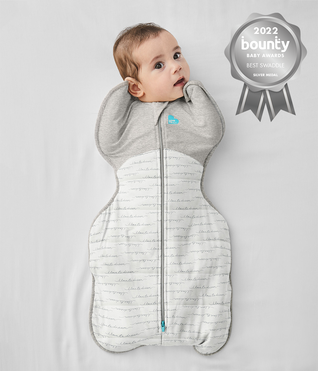 Swaddle Up™ Pucksack Kühl (16-20°C) Weiß Träumer Gesteppte Baumwolle