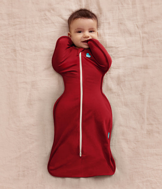 Swaddle Up™ Pucksack 1.0 TOG Baumwolle Bordeauxrot